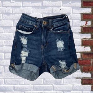 Blue Savvy denim shorts